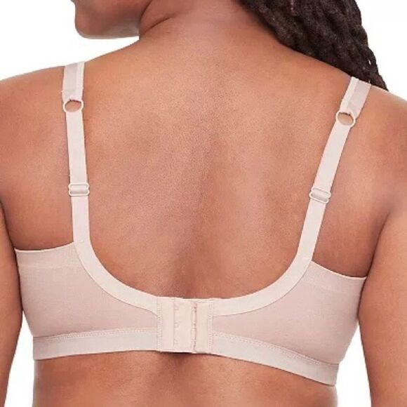 Warners Simply Perfect Wireless Bra 2XL Beige Nude RN0212T - Picture 2 of 11
